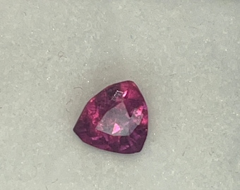 Elegant Pink Garnet Facet from Tanzania - Natural Gemstone for Jewelry Making