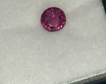 Mesmerizing Pink Tanzanian Garnet Oval faceted gemstone