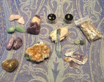 1.5+ pound Gem And Mineral Mystery Box FREE SHIPPING