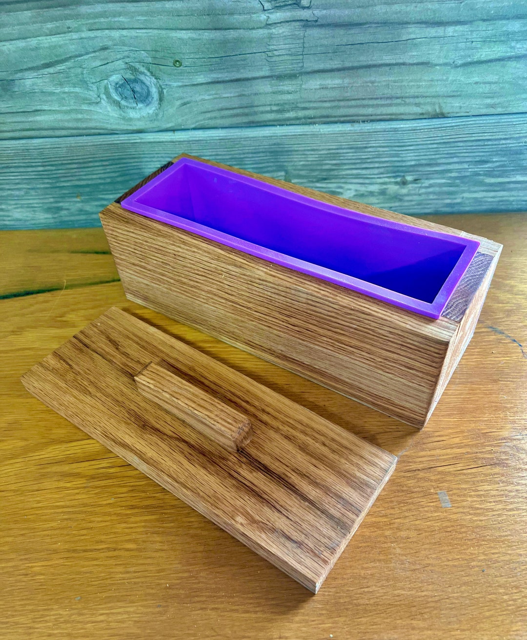 Solid Pine Soap Cutting Mold, Wooden Soap Loaf Cutter, Wooden Soap Mold