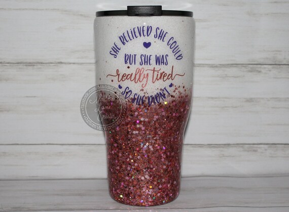 Rainbow Stripe 20oz Tumbler with Lid and Straw Cute skinny Tumbler Chunky Holographic Glitter Tumbler