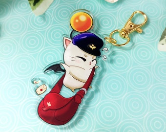 Delivery Moogle FFXIV Acrylic Charm