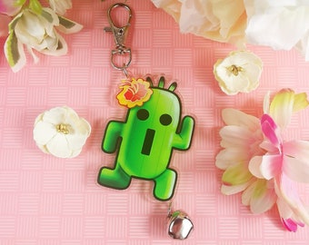 Cactuar Final Fantasy Acrylic Charm.