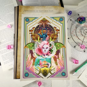 Critical Role Caduceus A4 Fanart Print