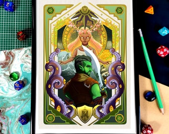 Critical Role, Fjord Stone - A5 PRINT