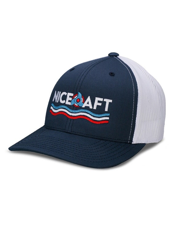 NICE AFT Embroidered Trucker Hat Boater Hat Lake Baseball Caps Gifts for  Boaters Funny Boating Gift for Men and Women Boat Gift 