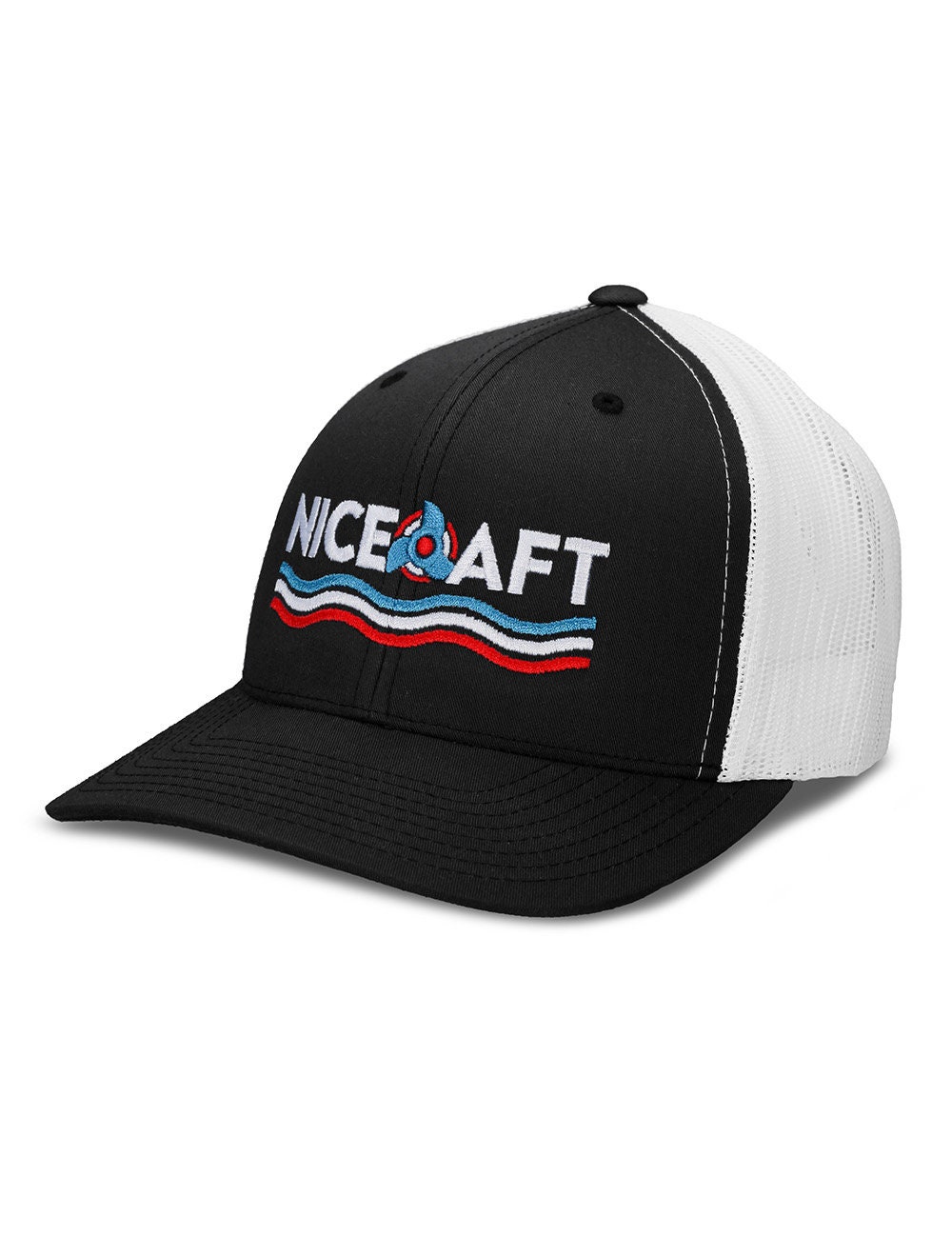 NICE AFT Embroidered Trucker Hat Boater Hat Lake Baseball | Etsy