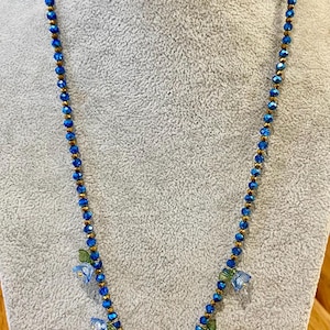 Beaded Hummingbird Necklace