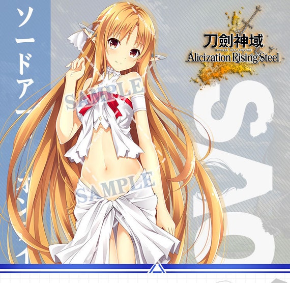 Sword Art Online Alicization Alice Asuna Anime Acrylic Stand display Figure Gift