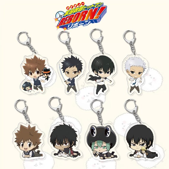 Set Of 2pcs Acrylic Keychain Katekyo Hitman Reborn Etsy Set Of 2pcs Acrylic Keychain Katekyo Hitman Reborn Etsy