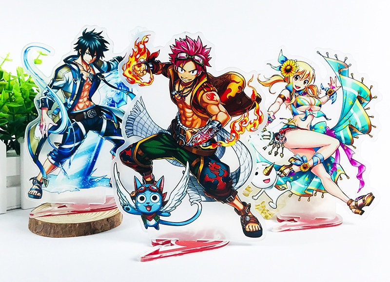 Fairy Tail フェアリーテイル 妖精の尻尾 Acrylic Stand Display Japan Anime Etsy