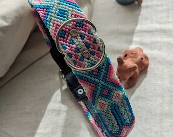 Handgefertigtes Hundehalsband aus Leder