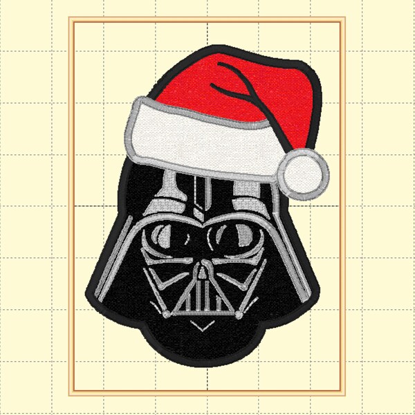 Darth Vader Embroidery Etsy