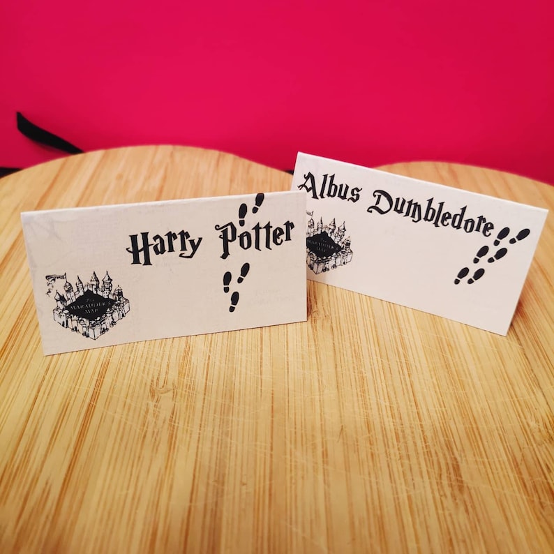 Harry Potter Marauders Kaart Thema Plaatsnamen Plaats image 0
