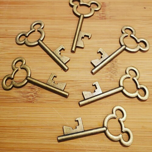 Disney Theme Bottle Opener Keys Wedding Favours Etsy