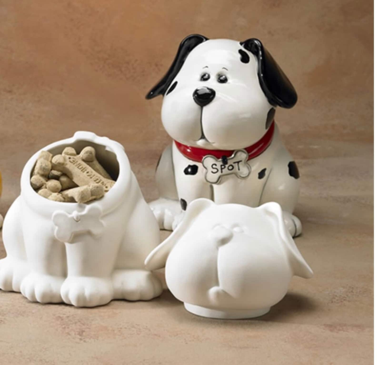 Dog cookie jar Custom painted or diy craft kit perfect | Etsy