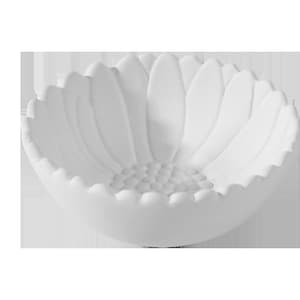 CLEARANCE 219 Sunflower Sauce Dish 3" Dia x 1" H, unpainted, perfect gift, anniversary gift