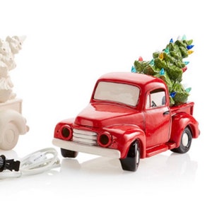 DIY 12” Light up vintage truck Custom painted or diy , craft kit, perfect gift, diy kit