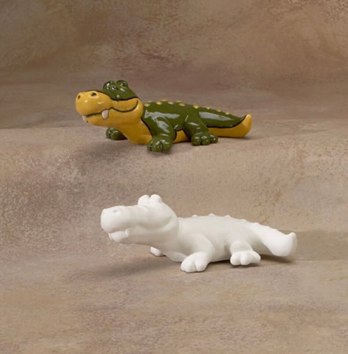 6 Alligator ceramic pottery bisque ready to paint craft | Etsy