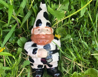 Little Norm Garden Gnome Custom painted or diy , craft kit, perfect gift