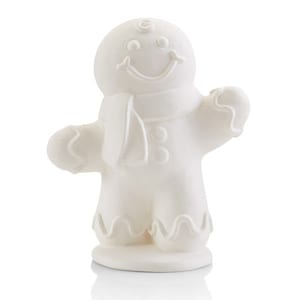 CLEARANCE 7454 Gingerbread Man 5H x 4W, unpainted, perfect gift, anniversary gift