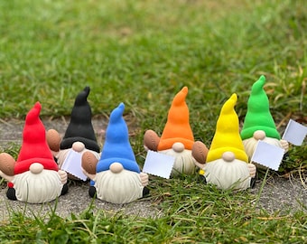 ON SALE Custom Football Rolly Polly  Gnome, 11 colors, personalize & customize, modern gnome, indoor or outdoor, perfect gift, fast shipping