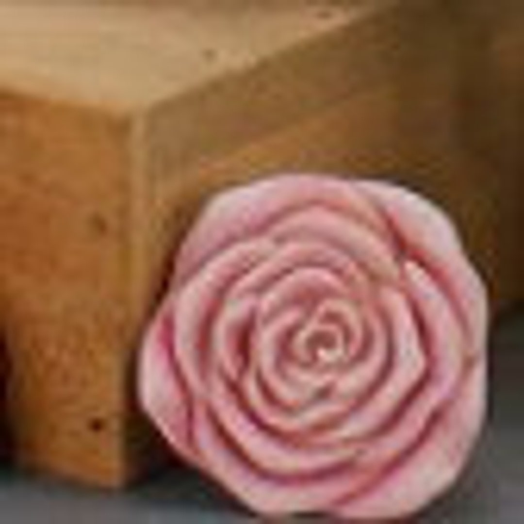 NEW 3741 ROSE 2 X 2 X 1.50T Ceramic Pottery Bisque Ready Etsy