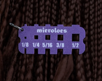 Microlocs Messwerkzeug, Microlocs Lineal, Microlocks Längenmaß, Microlocs Sizing Tool