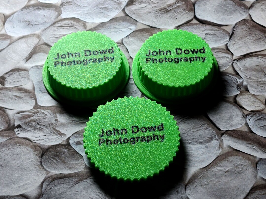 Custom Lens Cap / Body Caps for Canon Personalized Caps for EF / EFS