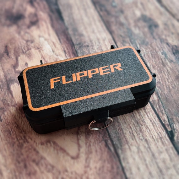Custom Flipper Zero Case - Personalized Magnetic Carrying Case for Flipper Zero + WiFi Dev Board, USB Cable, SD Card, Flipper Zero Storage