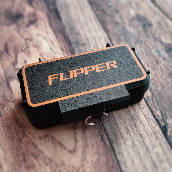 Custom Flipper Zero Case - Personalized Magnetic Carrying Case for Flipper Zero + WiFi Dev Board, USB Cable, SD Card, Flipper Zero Storage