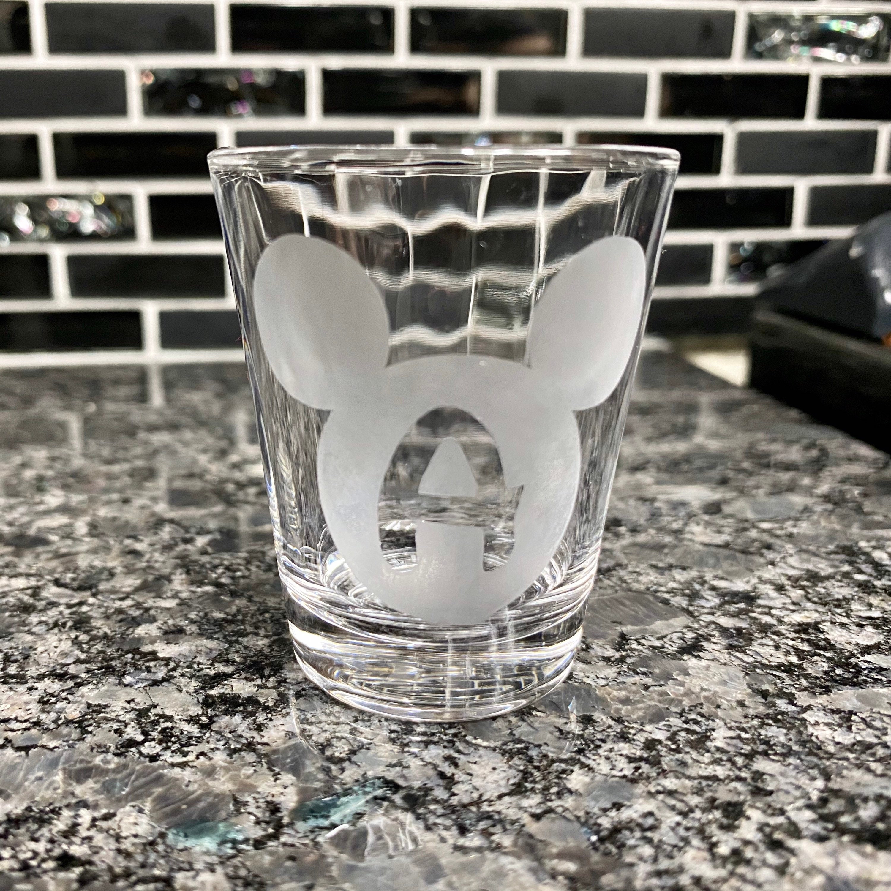 Liquor Shot Glass ~ Walt Disney 1955 Mickey Mouse Club