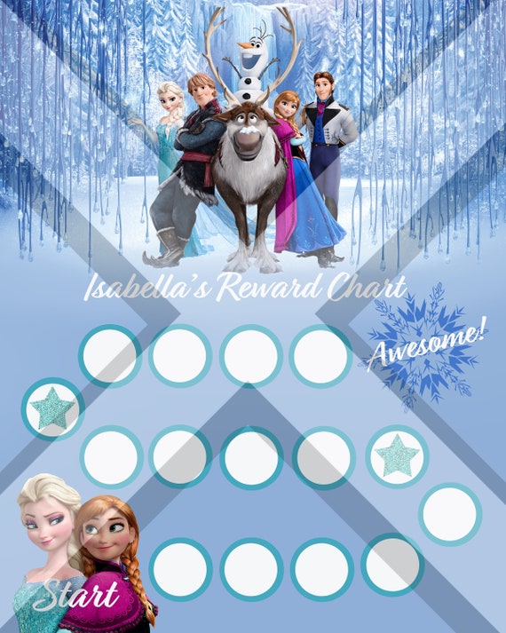 Disney Frozen Reward Chart