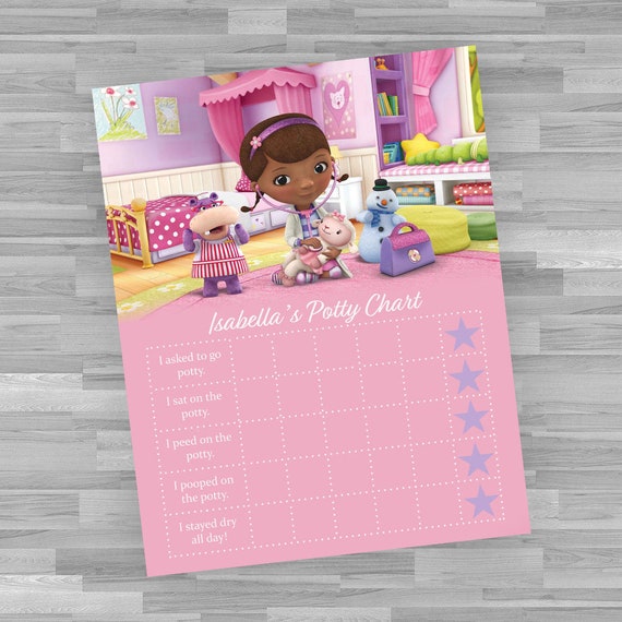 Doc Mcstuffins Sticker Chart