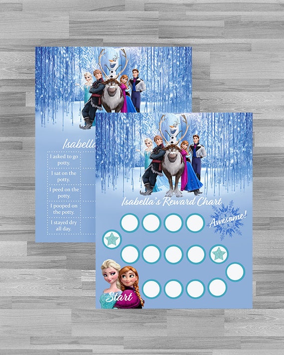 Disney Frozen Reward Chart