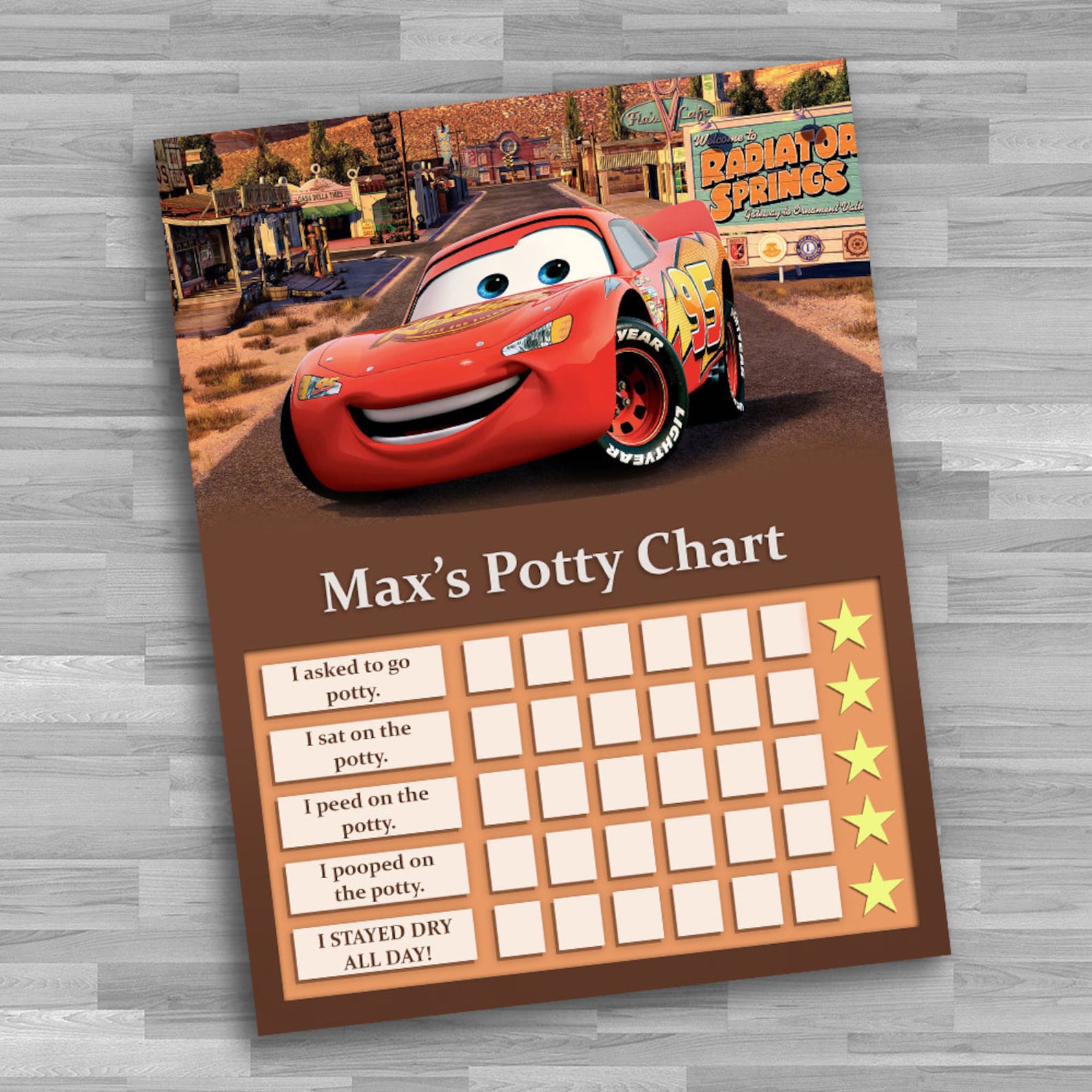 Digital Disney Cars Potty Training Chart High Res JPG Files Etsy Digital Disney Cars Potty Training Chart High Res JPG Files Etsy