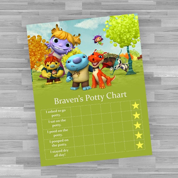 Nick Jr Potty Training Chart