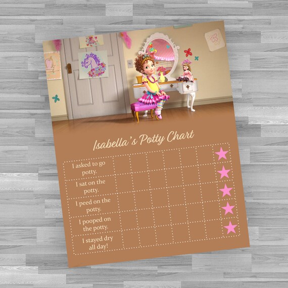 Tinkerbell Potty Training Reward Chart