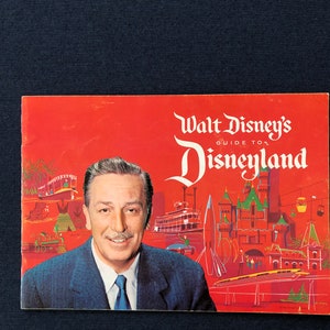 Walt Disney's Guide to Disneyland Booklet 1961 - Etsy