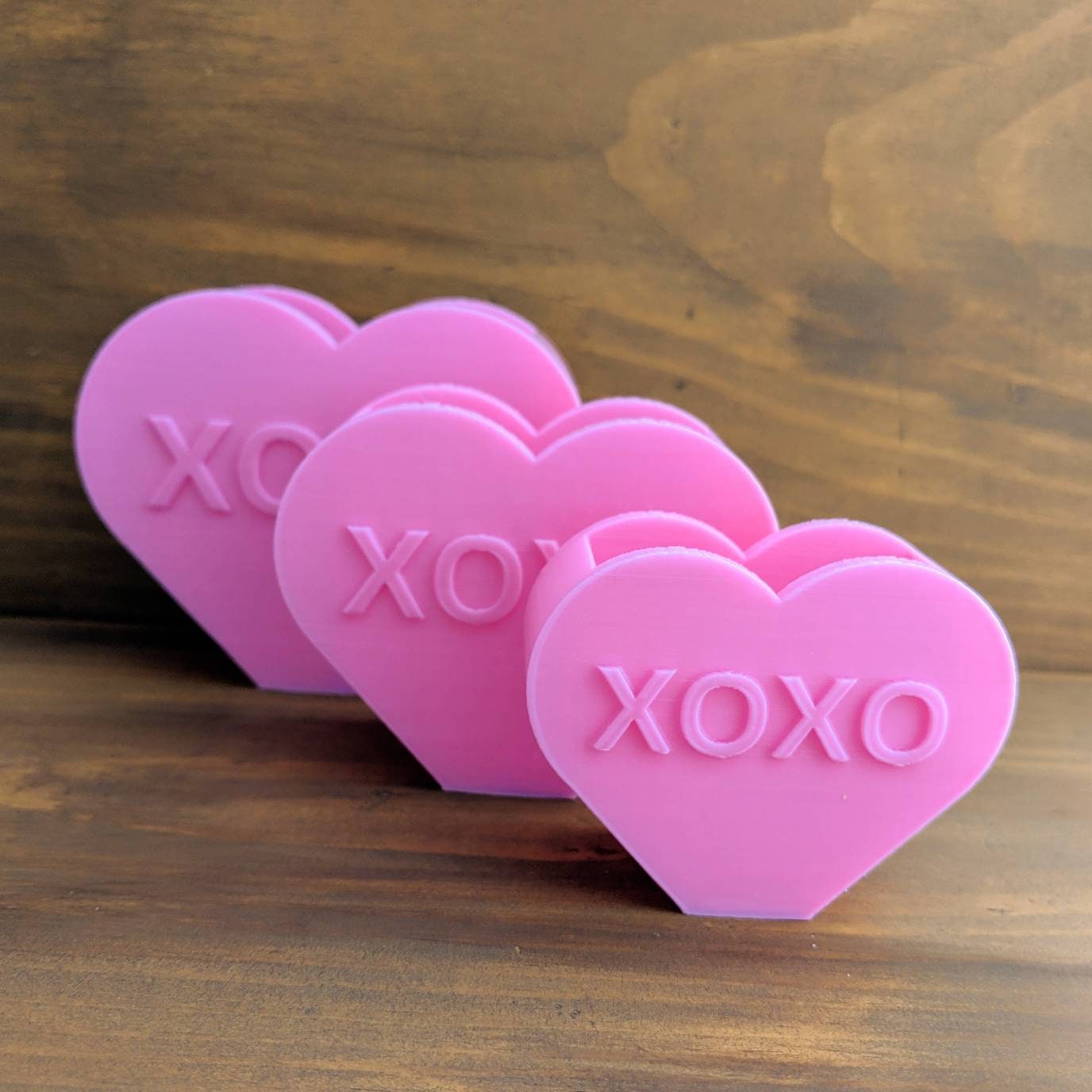 Conversation Heart Candy Box XOXO Style Valentines Gift Etsy