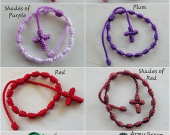 Rosary clearance bracelet etsy