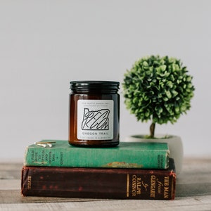 Oregon Trail || Oregon Candles || Soy Candle || Candle || Outdoorsy Scents || Hand Poured || Oregon Made || Oregon || PNW