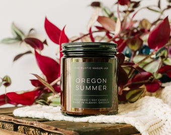 Oregon Sommarsojaljus | Utomhusdoft, Handhällt