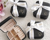 Bridesmaid Gifts Jewelry Box Bachelorette Party Gifts Bridesmaid Proposal Personalized Jewelry Organizer Bridal Party Favor-(Jewelry Box)