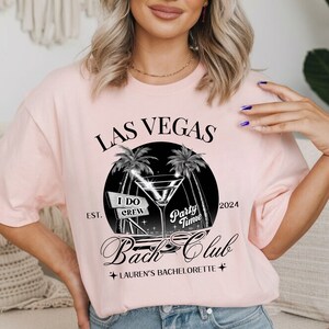 Bachelorette Party Shirts, The Bach Club Bachelorette Shirts, Custom Bachelorette Shirts, Personalized Luxury Bachelorette, Social Club Bach
