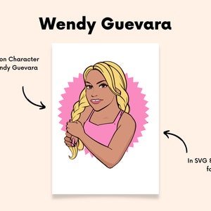 Wendy Guevara SVG Wendy Guevara PNG Wendy Guevara Las - Etsy