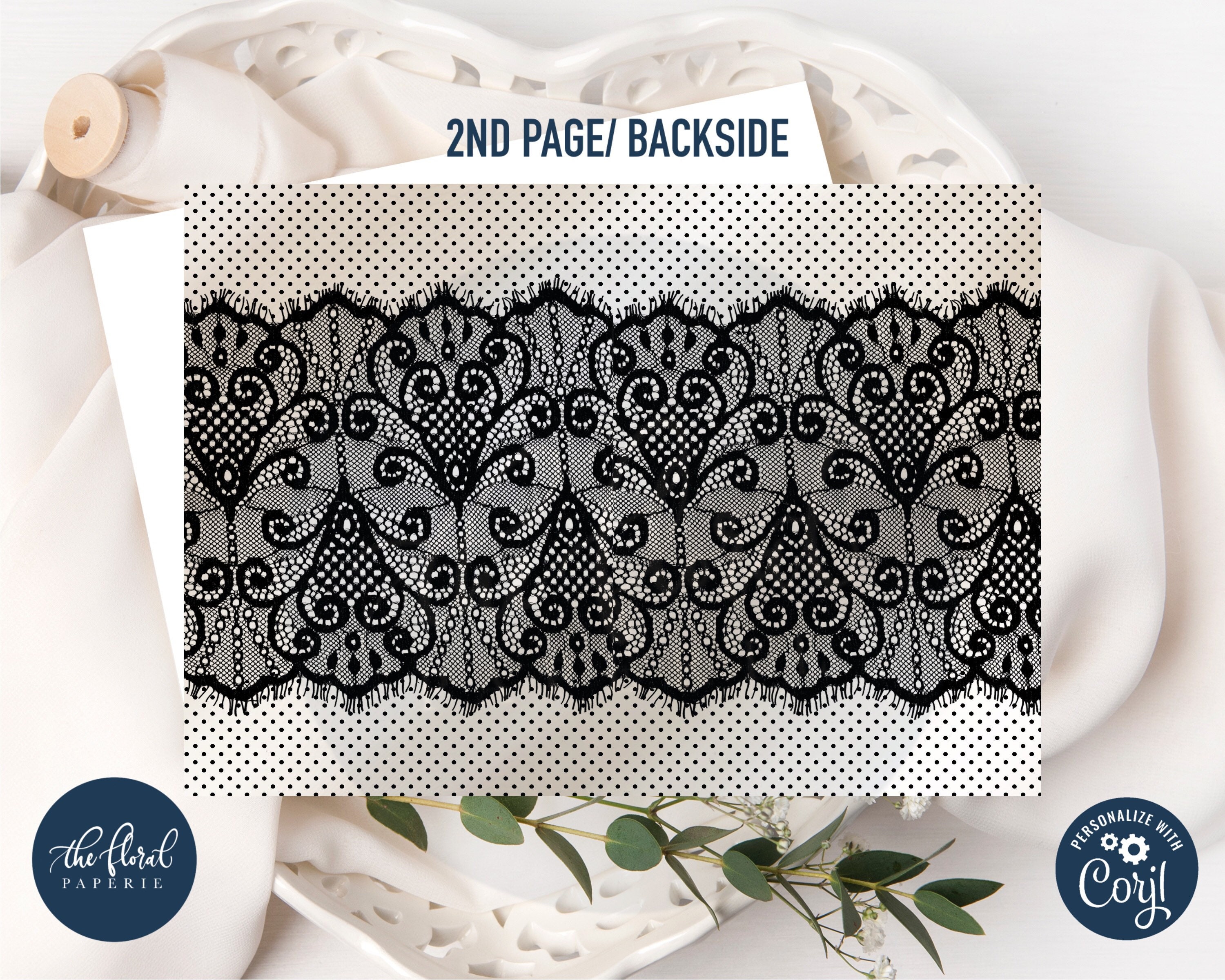 Black and white birthday invitation template any age birthday | Etsy