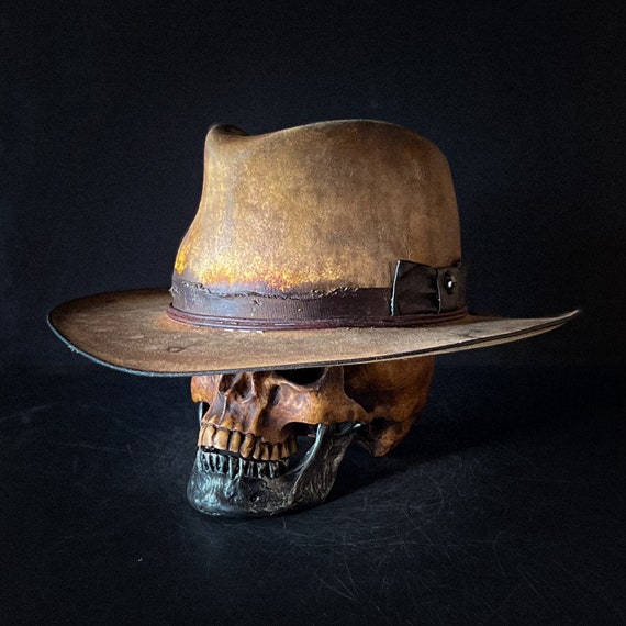 The “Texas Roughneck” size 7 3/8 from Ugly Outlaw Hats.