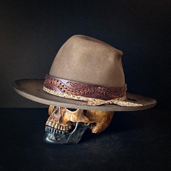 The “California Felon” size 7 3/8 (59cm) from Ugly Outlaw Hats.