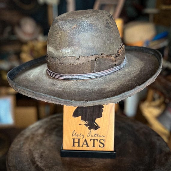 The “Boss Man” size 7 1/8 (57cm) from Ugly Outlaw Hats.